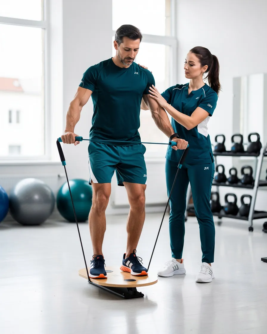 Travail de prévention et de renforcement avec un kinésithérapeute du sport — Rennes